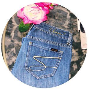 Seven7 Straight Leg Jeans 6 denim